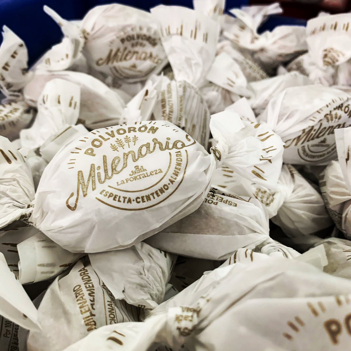 Polvorón de espelta, centeno y almendra La Fortaleza